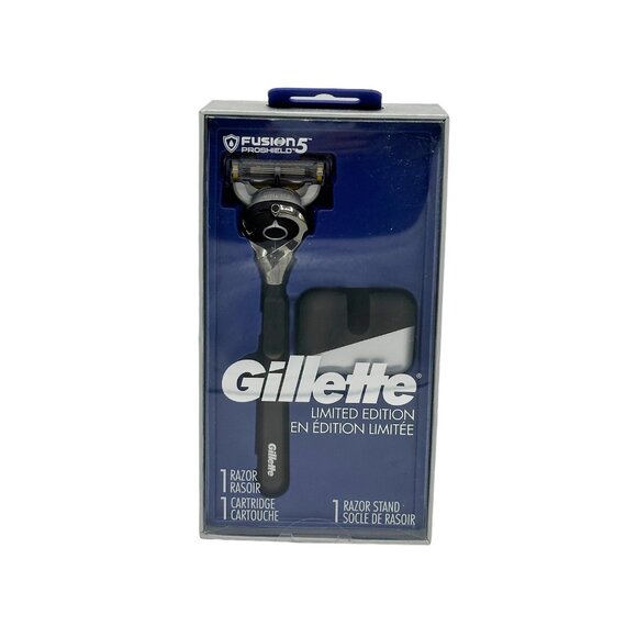 Gillette Fusion 5 Proshield Limited Edition Razor with Cartridge and Stand - Picture 1 of 4